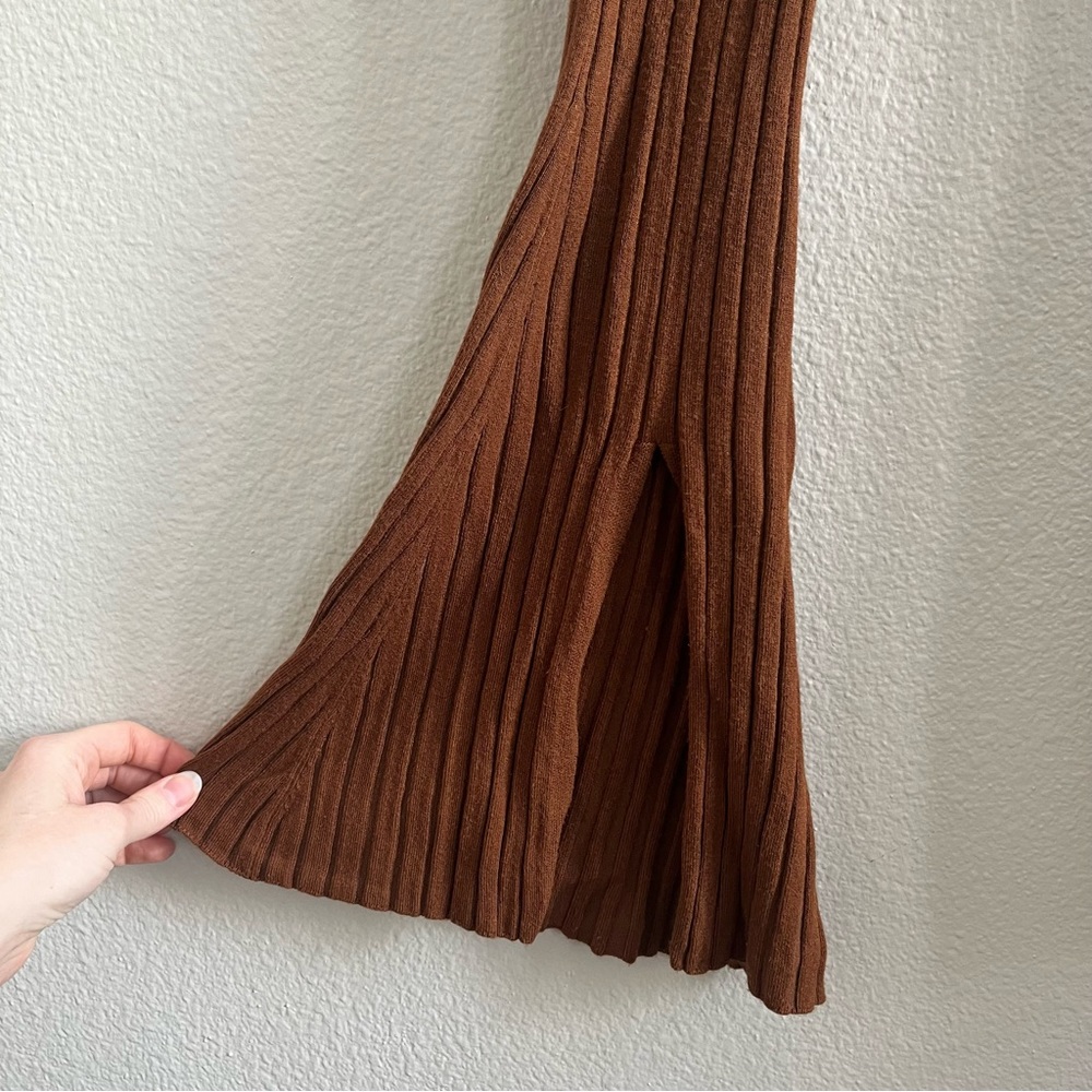 Ribbed Flare Pants - image 3